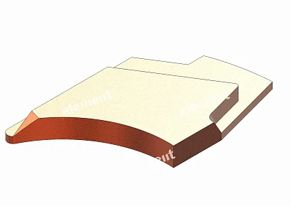 ВЕРХНЯЯ ИЗНАШИВАЕМАЯ ПЛАСТИНА B48204136B