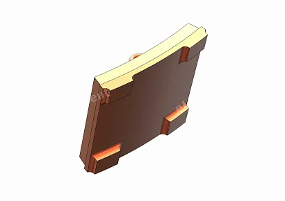 CONCAVE SEGMENT, ROW 4 5176-00-044SB