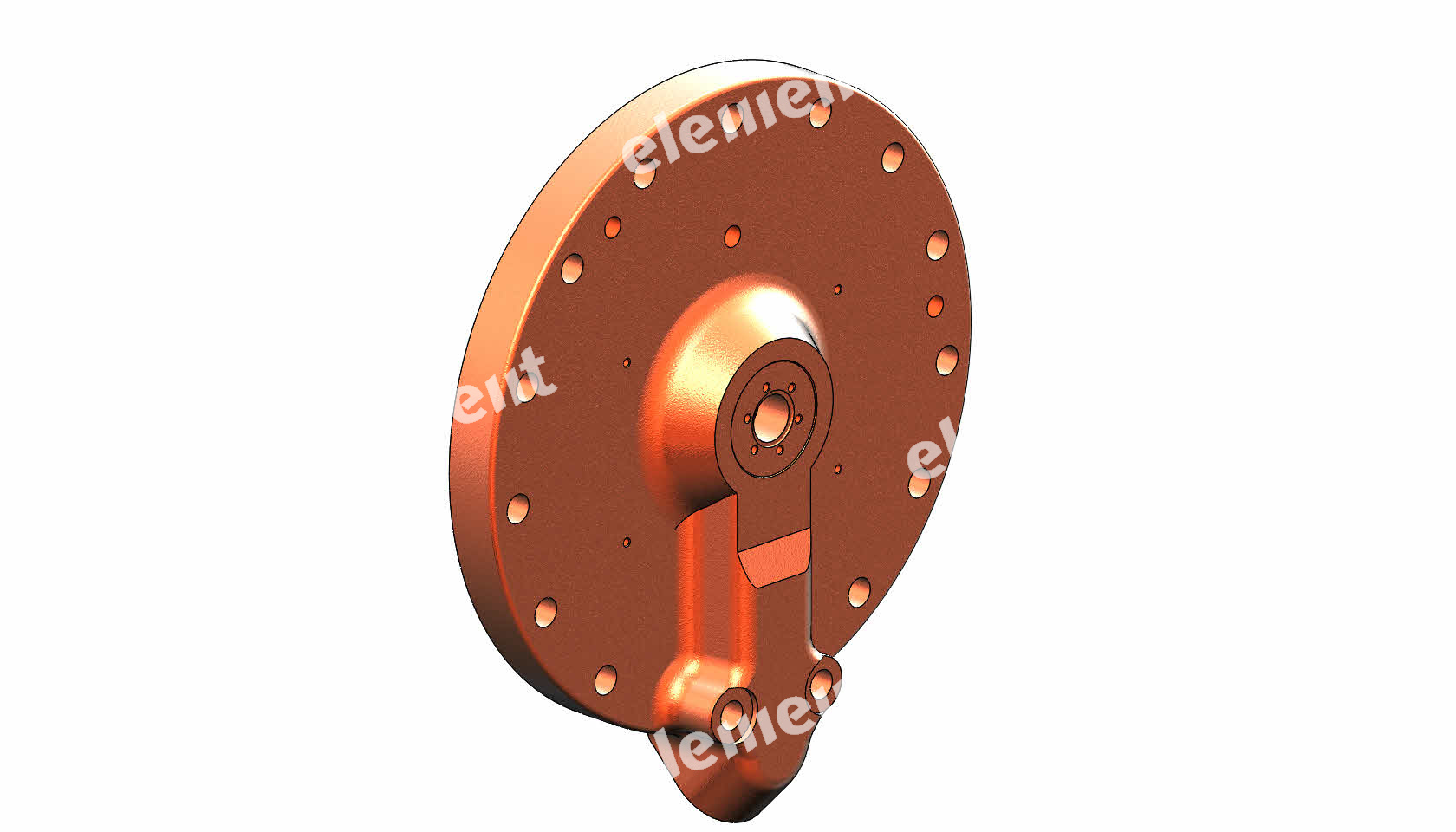HYDROSET CYLINDER COVER 442.9663-00