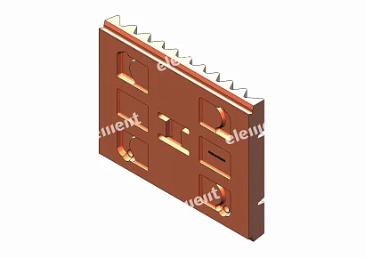 ФУТЕРОВКА ПОДВИЖНОЙ ЩЕКИ  MM1238746