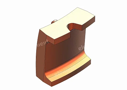 CONCAVE SEGMENT, ROW 1 THOR 1242.19.01_Mn18Cr2-THOR