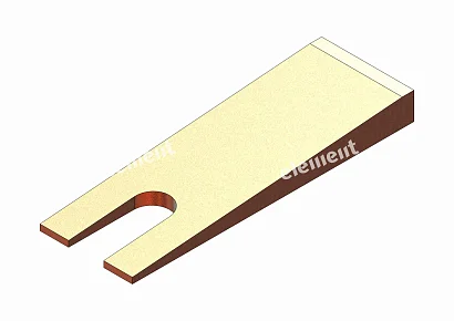 SIDE LINER WEDGE, SLOTTED 17-201-116-001