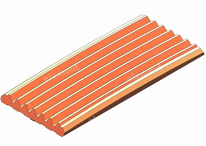 JAW PLATE, MOVABLE 00-000010703_Mn18Cr2