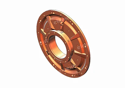 КРЫШКА ПЕРЕДНЕГО БРОНЕДИСКА UMCR45190D21