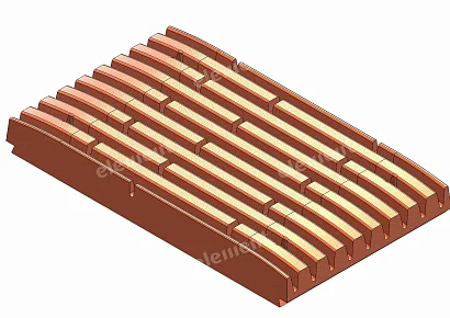 JAW PLATE, FIXED QUARRY +25 1P THOR 814391312500_Mn18Cr2-THOR