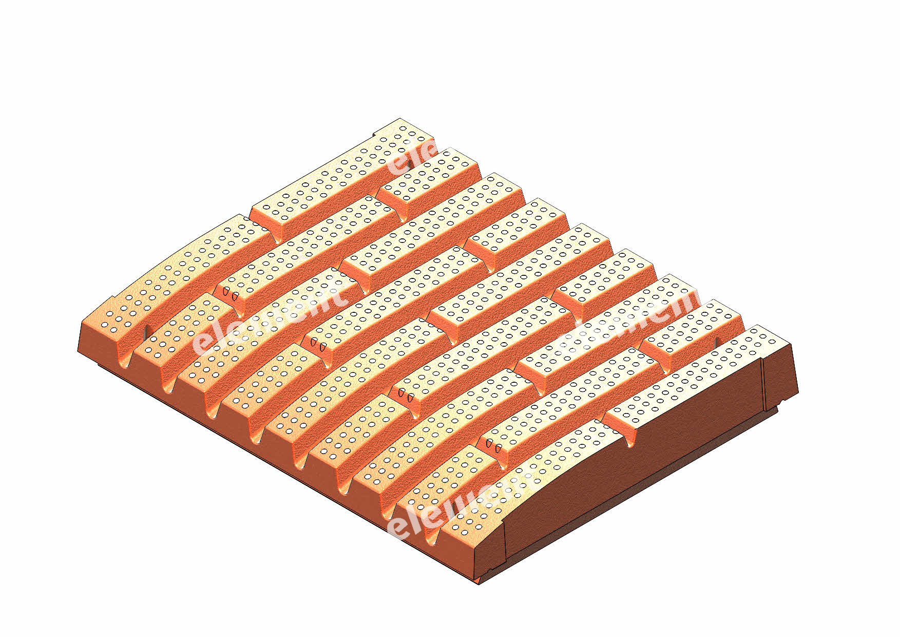 JAW PLATE, FIXED QUARRY 2P TC FULL FILLING 814320042000_TC_FULL_FILLING