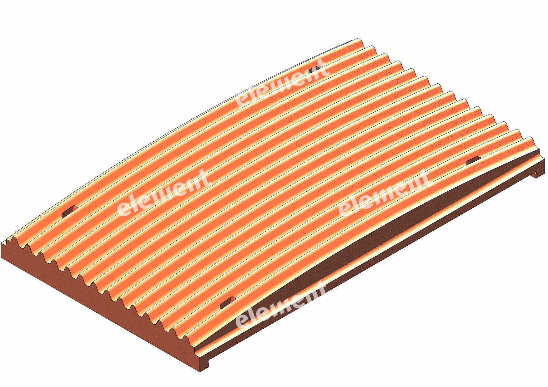 JAW PLATE, FIXED PK08020014