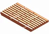 JAW PLATE, MOVABLE QUARRY 1P