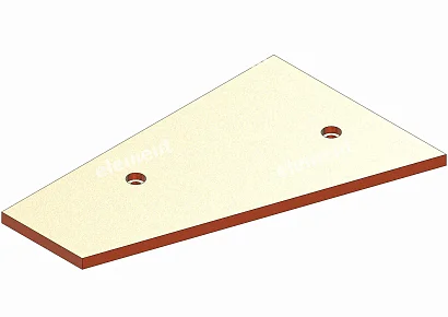 CHEEK PLATE, LOWER RIGHT 600-8016