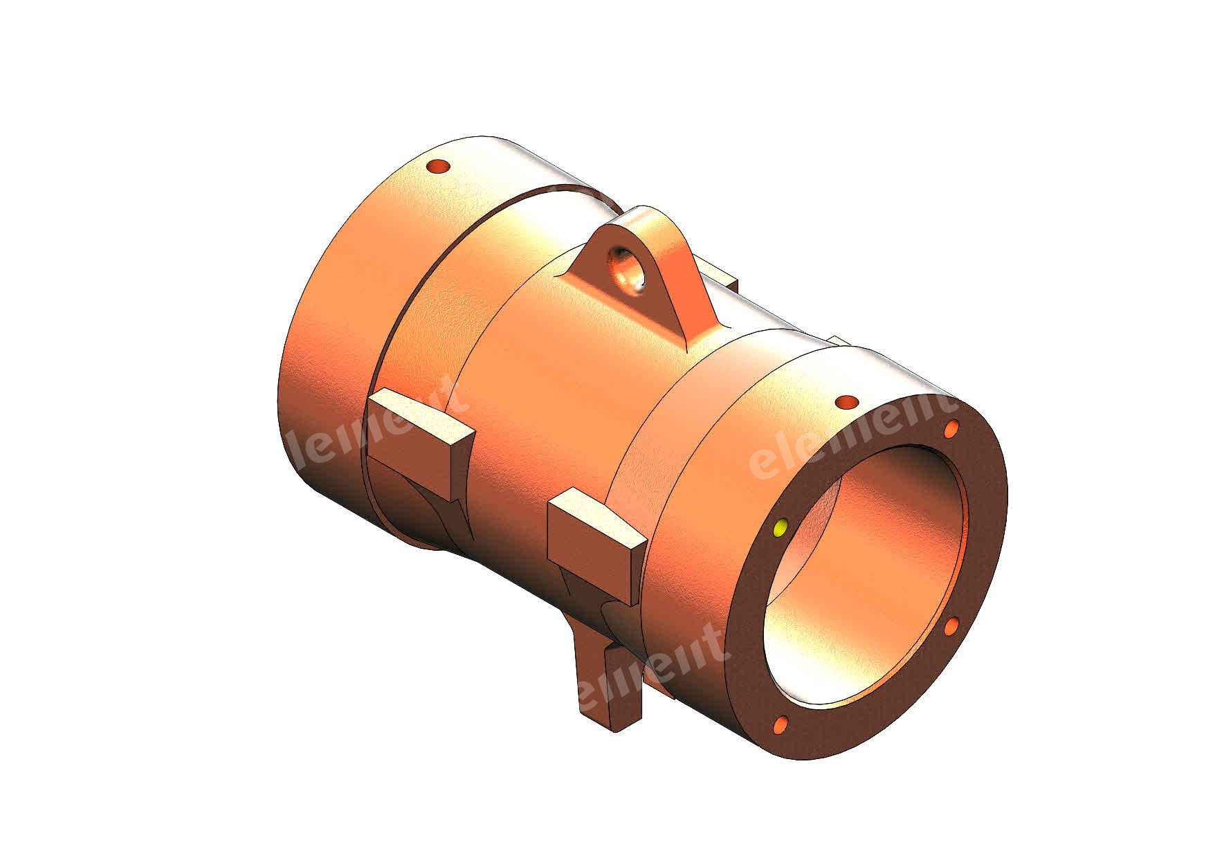 КОРПУС ПОДШИПНИКА  D004MC23