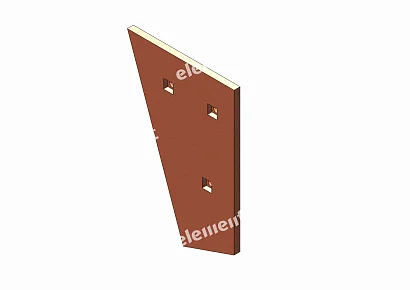 CHEEK PLATE, LOWER RIGHT 00-000010750