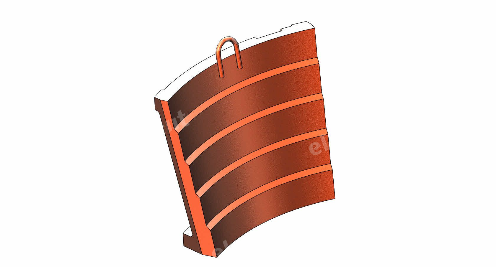 UPPER CONCAVE SEGMENT EC 442.8115-90