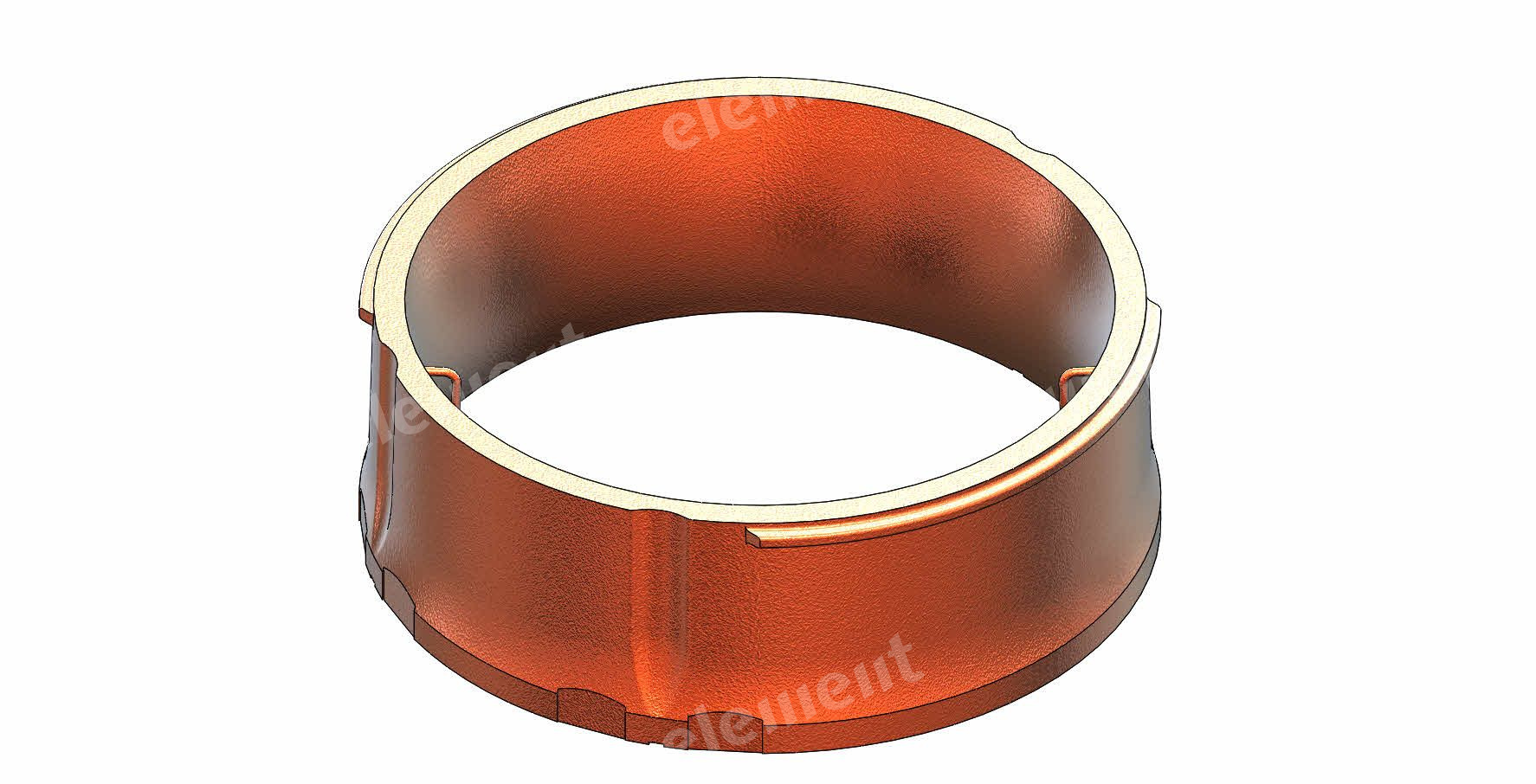 ФУТЕРОВКА ЧАШИ НИЖНЯЯ EC  442.8114-91