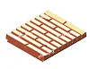 JAW PLATE, MOVABLE QUARRY 2P