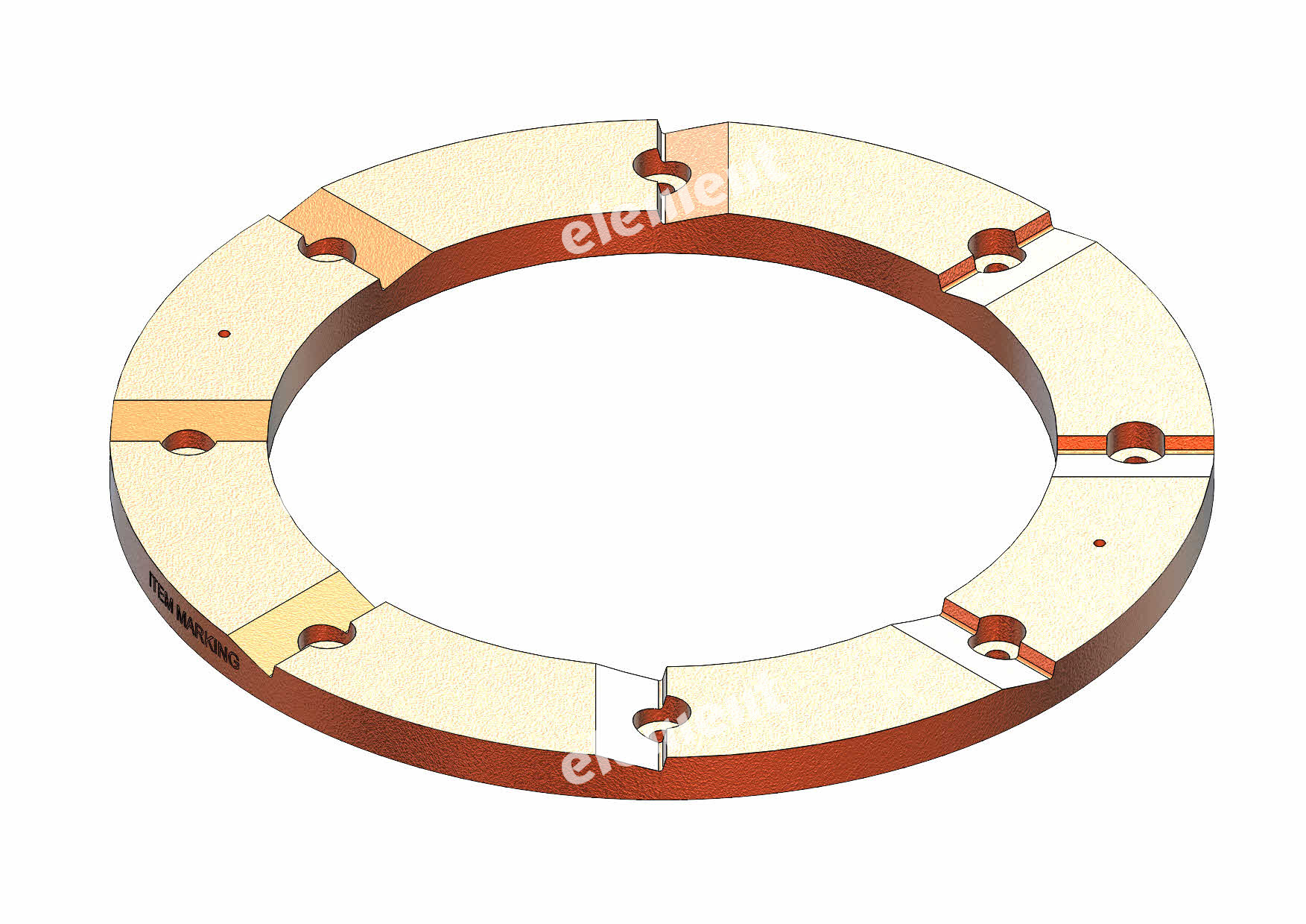 THRUST BEARING, UPPER 1057610201