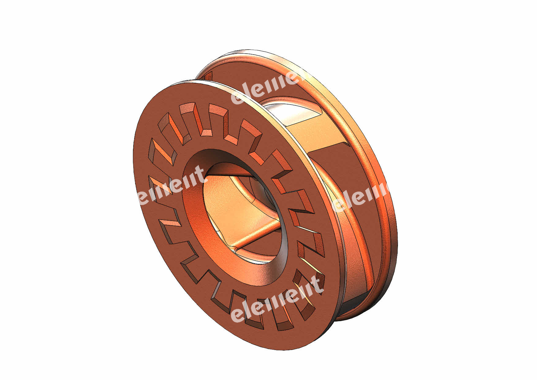 РАБОЧЕЕ КОЛЕСО УРЕЗАННОЕ UGHPP24145-1750A05-ED