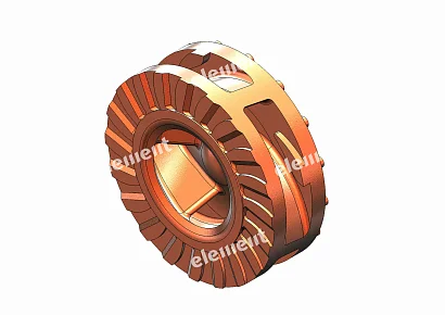 РАБОЧЕЕ КОЛЕСО  QCBH100145A05