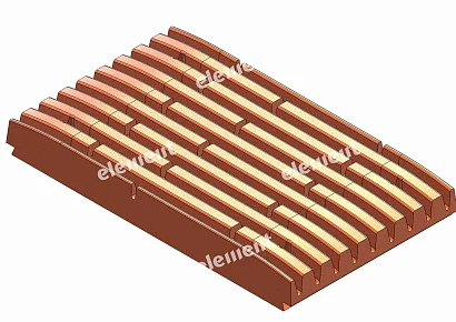 JAW PLATE, FIXED QUARRY +25 1P 814391312500_MOD