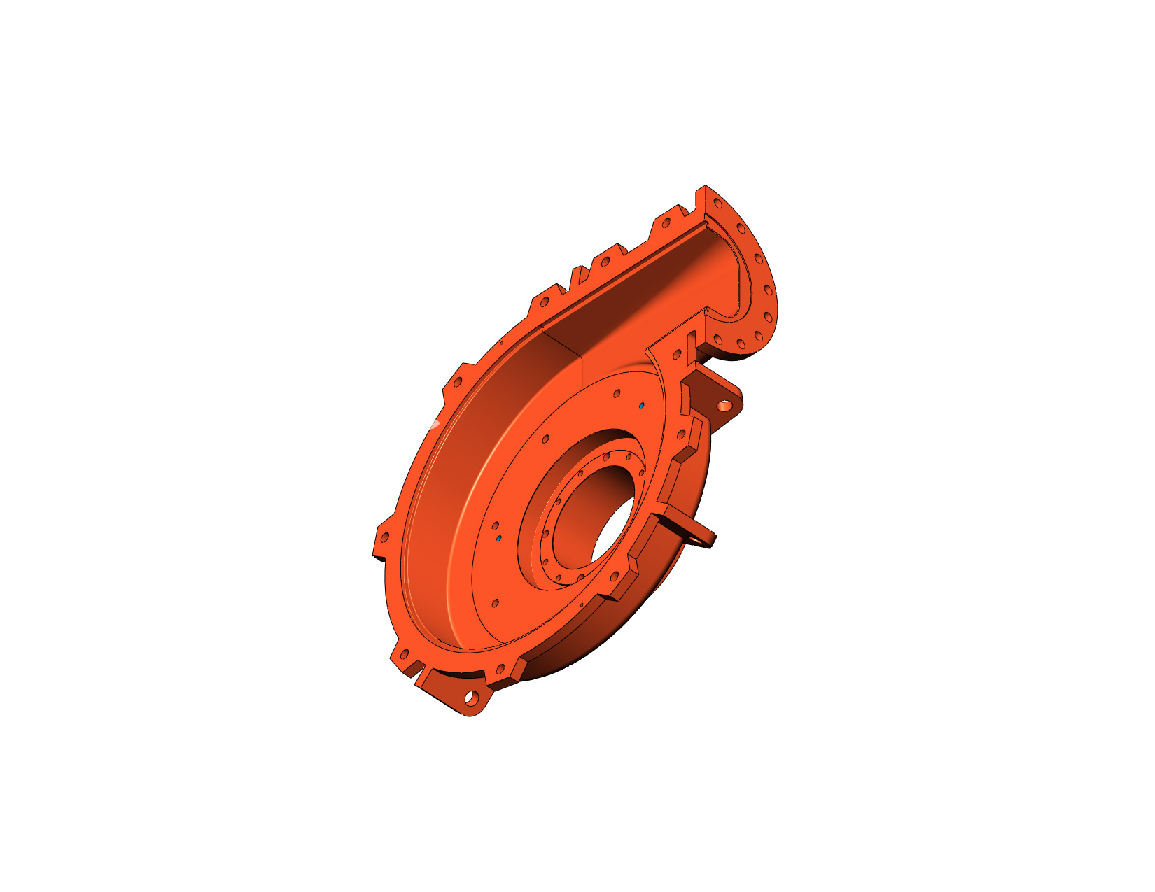 SUCTION SIDE CASING RM300-012-12001