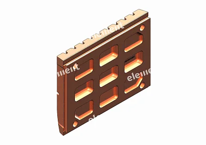 JAW PLATE, FIXED QUARRY 2P 814328598900