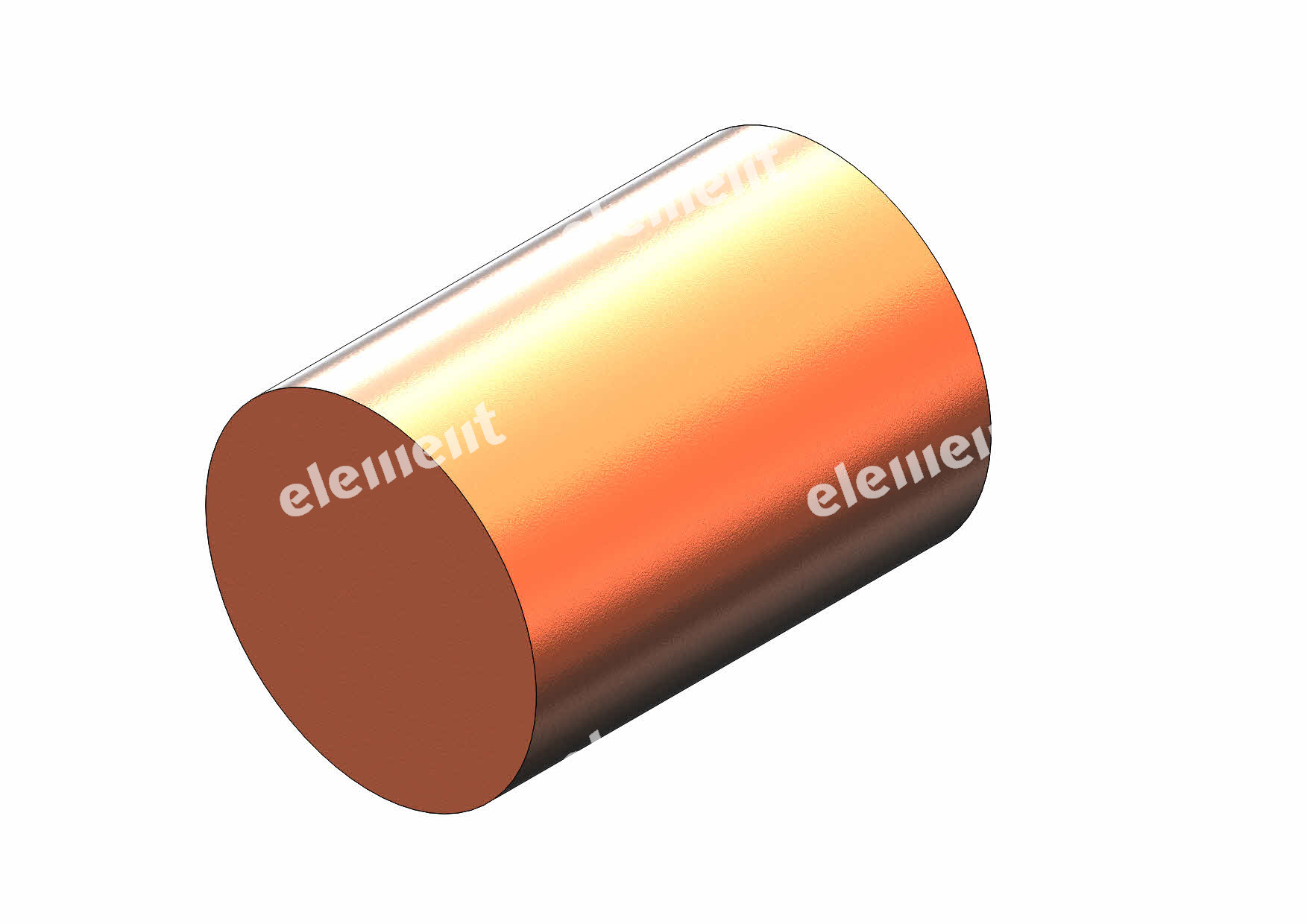 RUBBER PLUG D40x55 EL_2080000004