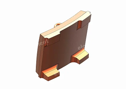 CONCAVE SEGMENT, ROW 2 5176-00-042SB