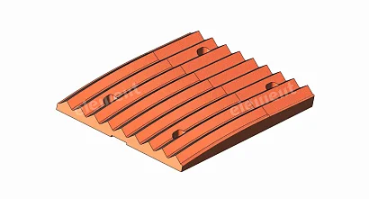 JAW PLATE, MOVABLE LOWER 3450.02.010