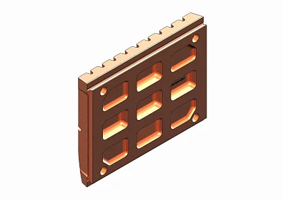 JAW PLATE, FIXED QUARRY 2P N11946476