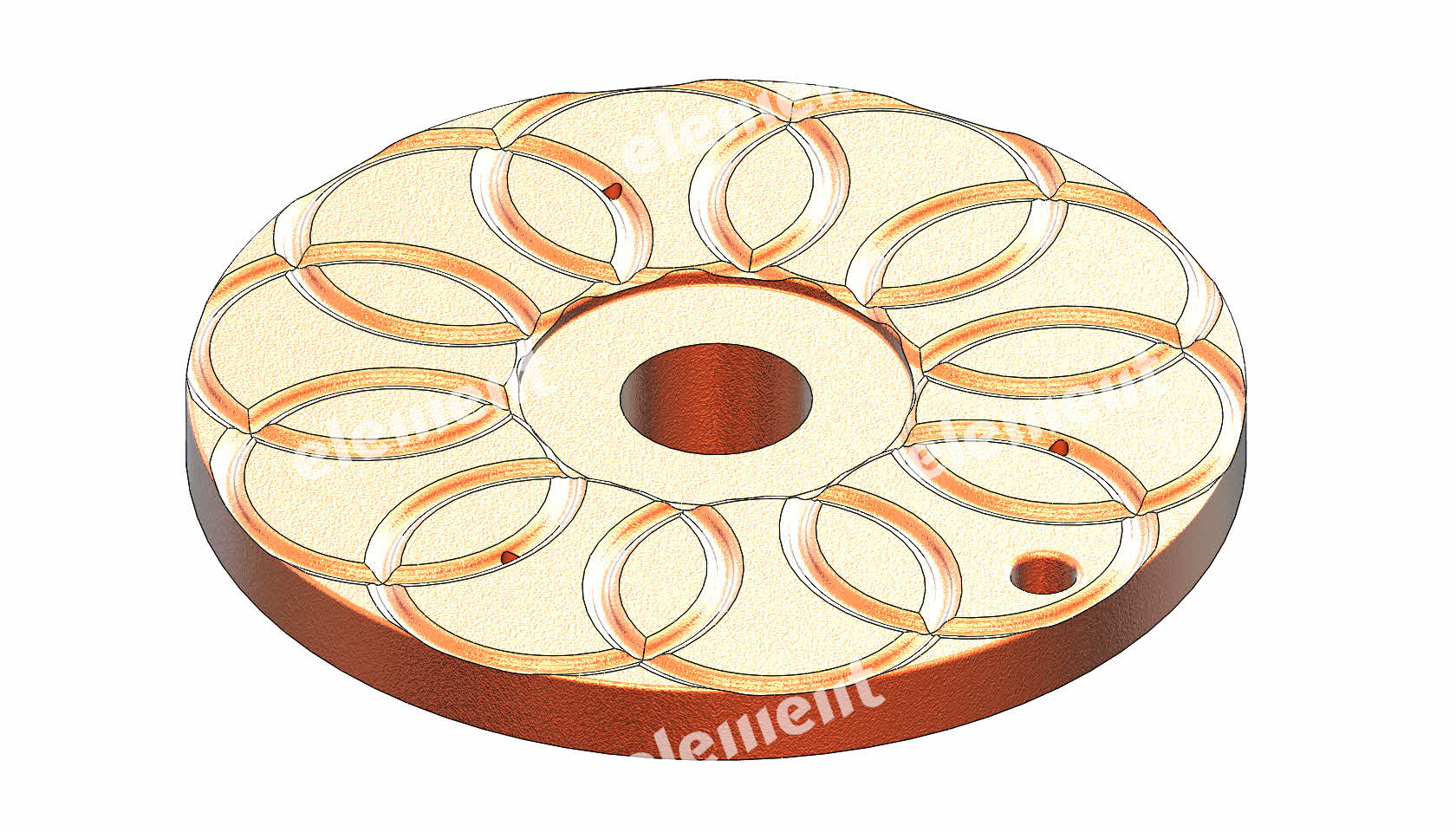 PISTON WEARING PLATE 442.9724-01