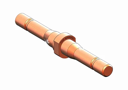 КОМПЛЕКТ КРЕПЕЖА (ШПИЛЬКА КРЫШКИ НАСОСА, ГАЙКА 2ШТ.) F6015ME62