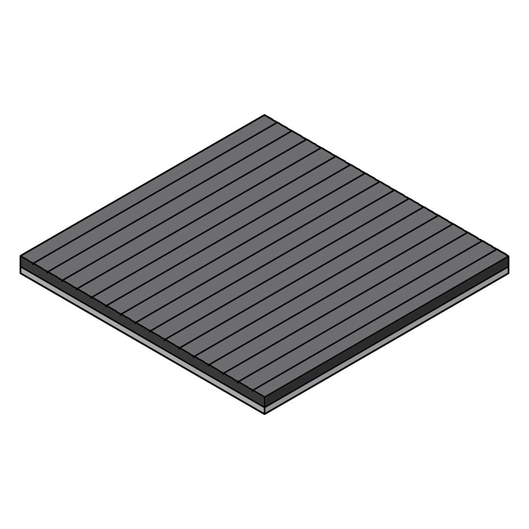 ПЛАСТИНА ФУТЕРОВОЧНАЯ HYBRID-HCR 10+6 16x1400x3500